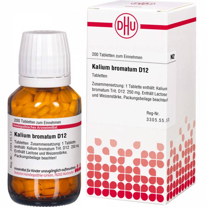 KALIUM BROMATUM D 12 Tabletten 200 St