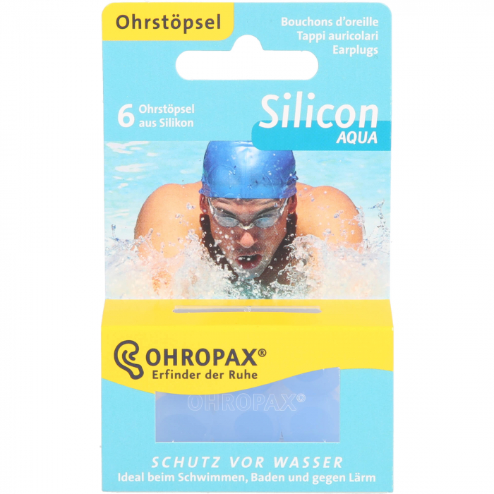 OHROPAX Silicon Aqua 6 St