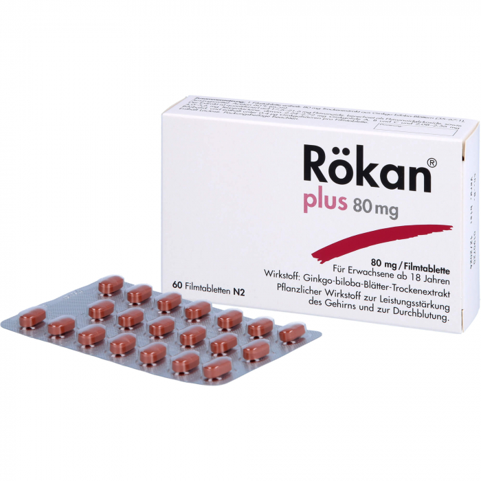 RÖKAN Plus 80 mg Filmtabletten 60 St