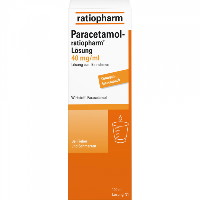 PARACETAMOL-ratiopharm Lösung 100 ml