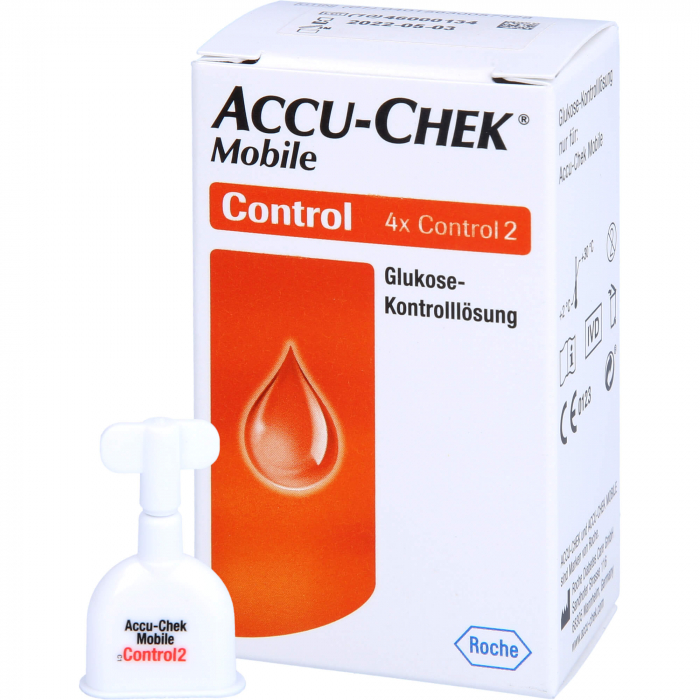 ACCU-CHEK Mobile Kontrolllösung 4 Einmalapplikat. 1X4 St