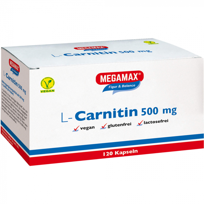 L-CARNITIN 500 mg Megamax Kapseln 120 St