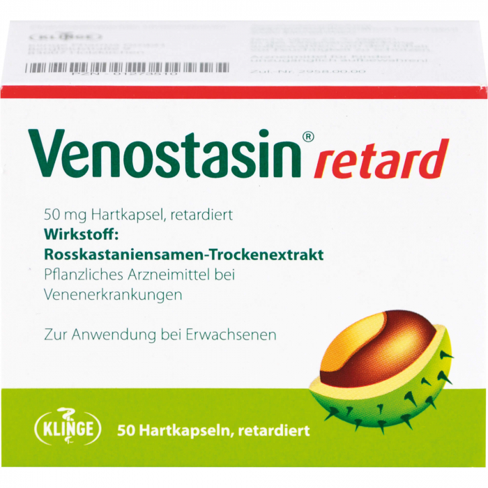 VENOSTASIN retard 50 mg Hartkapsel retardiert B 50 St