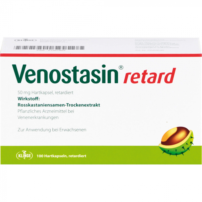 VENOSTASIN retard 50 mg Hartkapsel retardiert B 100 St