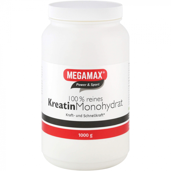 KREATIN MONOHYDRAT 100% Megamax Pulver 1000 g