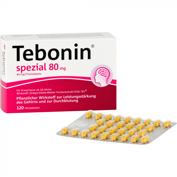 TEBONIN spezial 80 mg Filmtabletten 120 St