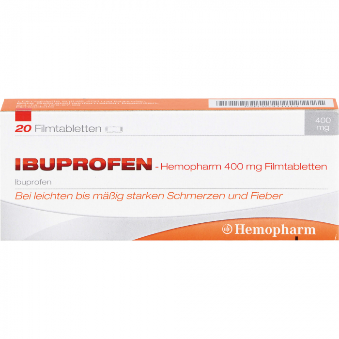 IBUPROFEN Hemopharm 400 mg Filmtabletten 20 St