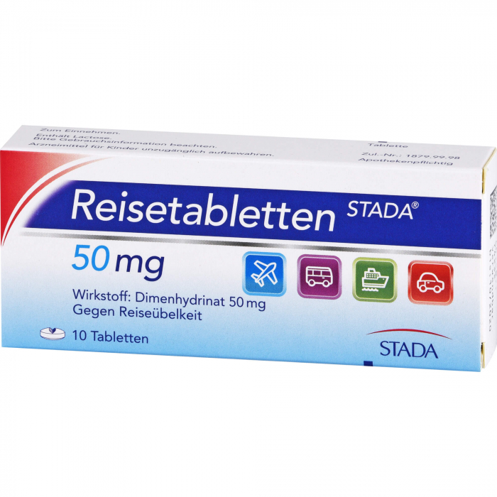 REISETABLETTEN STADA 10 St