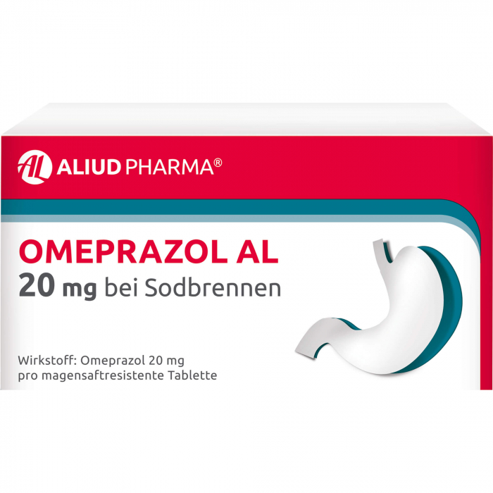 OMEPRAZOL AL 20 mg b.Sodbr.magensaftres.Tabletten 14 St