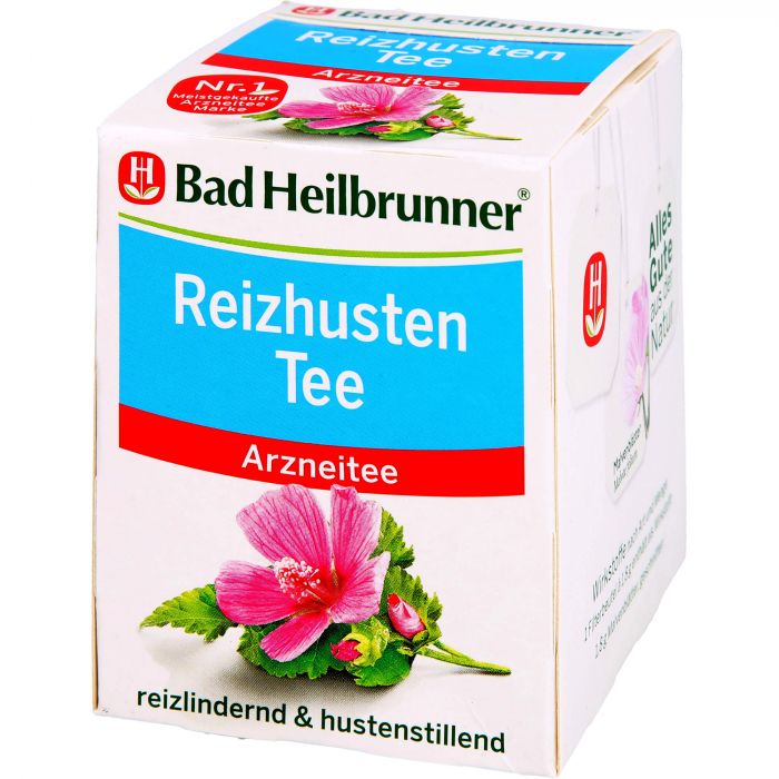 BAD HEILBRUNNER Reizhusten Tee Filterbeutel 8X1.8 g