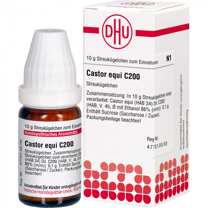 CASTOR equi C 200 Globuli 10 g