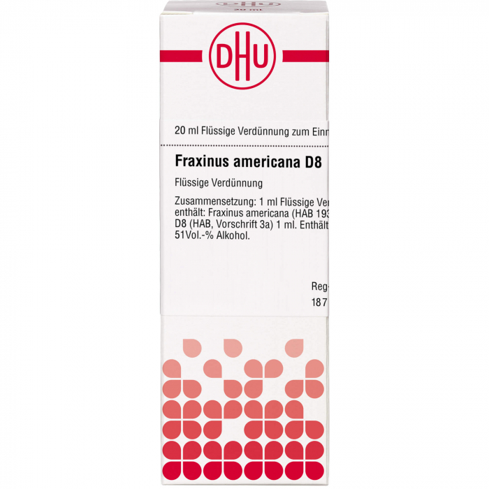 FRAXINUS AMERICANA D 8 Dilution 20 ml