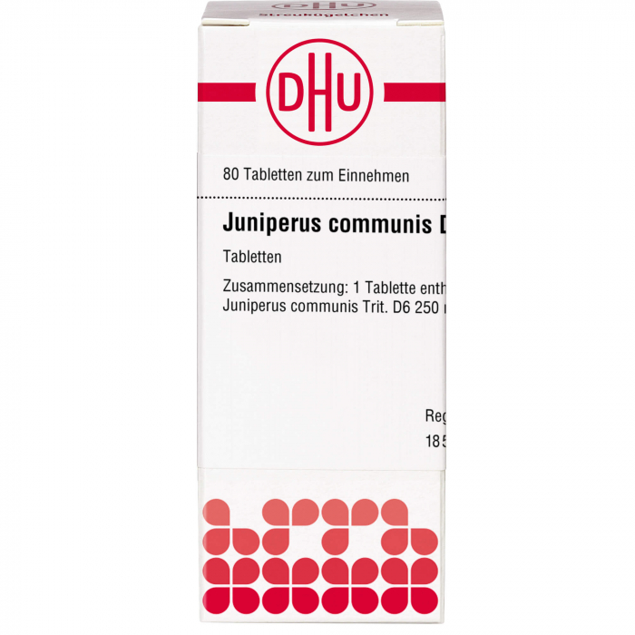 JUNIPERUS COMMUNIS D 6 Tabletten 80 St