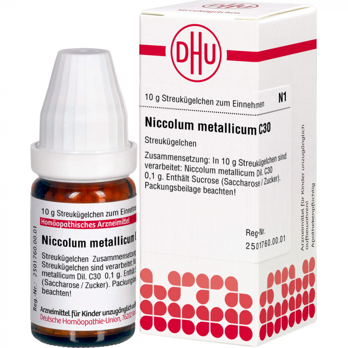 NICCOLUM METALLICUM C 30 Globuli 10 g