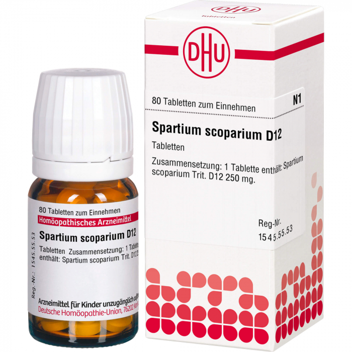 SPARTIUM SCOPARIUM D 12 Tabletten 80 St