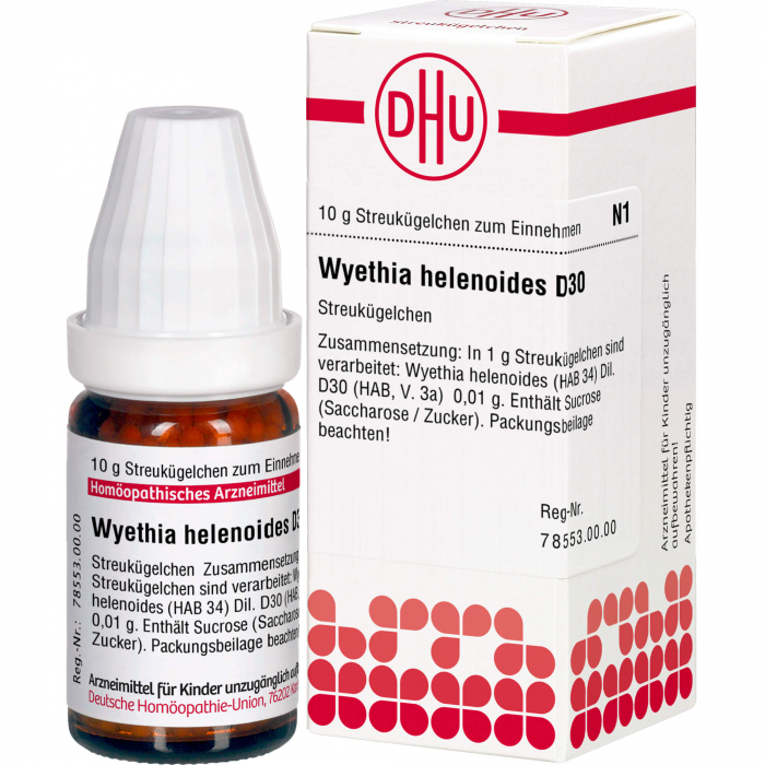 WYETHIA HELENOIDES D 30 Globuli 10 g