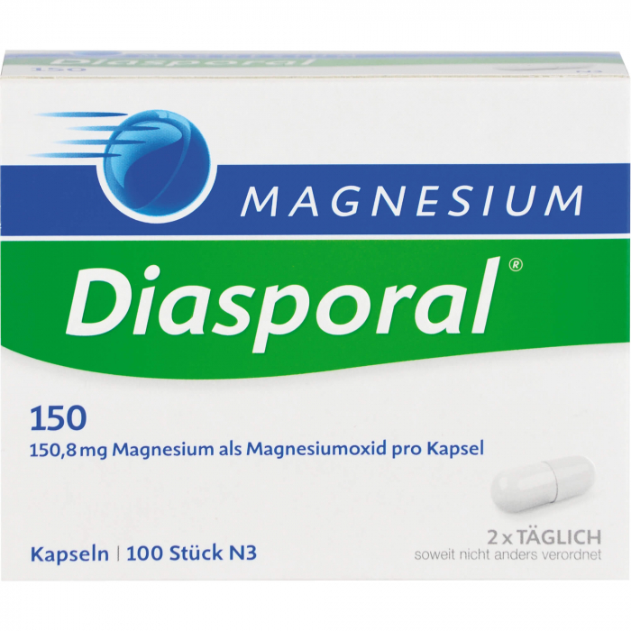 MAGNESIUM DIASPORAL 150 Kapseln 100 St