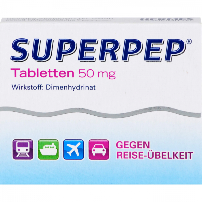 SUPERPEP Reise-Tabletten 50 mg 10 St
