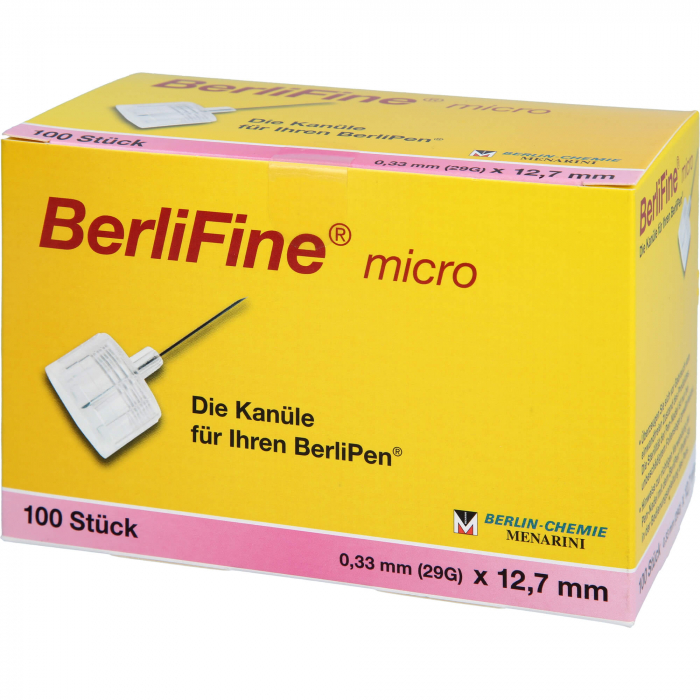 BERLIFINE micro Kanülen 0,33x12,7 mm 100 St