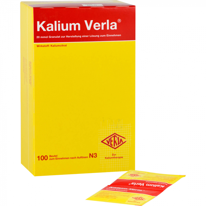 KALIUM VERLA Granulat Btl. 100 St