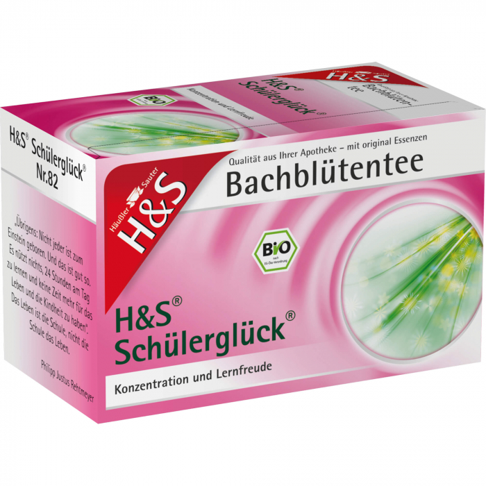 H&S Bachblüten Schülerglück-Tee Filterbeutel 20X3.0 g
