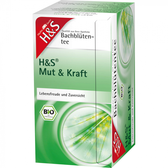 H&S Bachblüten Mut & Kraft-Tee Filterbeutel 20X2.0 g
