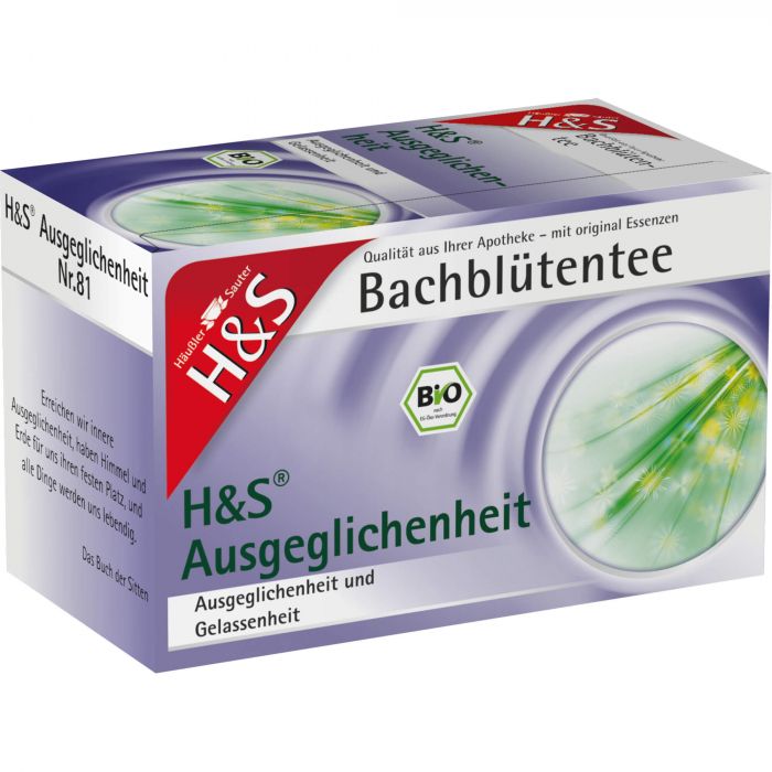H&S Bachblüten Ausgeglichenheits-Tee Filterbeutel 20X3.0 g