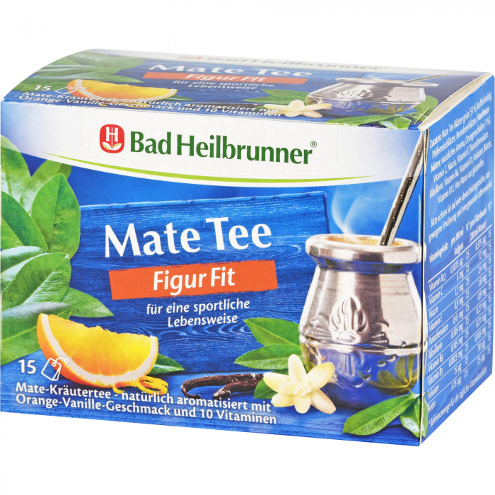 BAD HEILBRUNNER Mate Tee Figur-Fit Filterbeutel 15X1.8 g