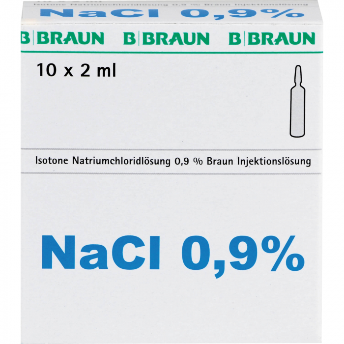 KOCHSALZLÖSUNG 0,9% Injektionslösung 10X2 ml