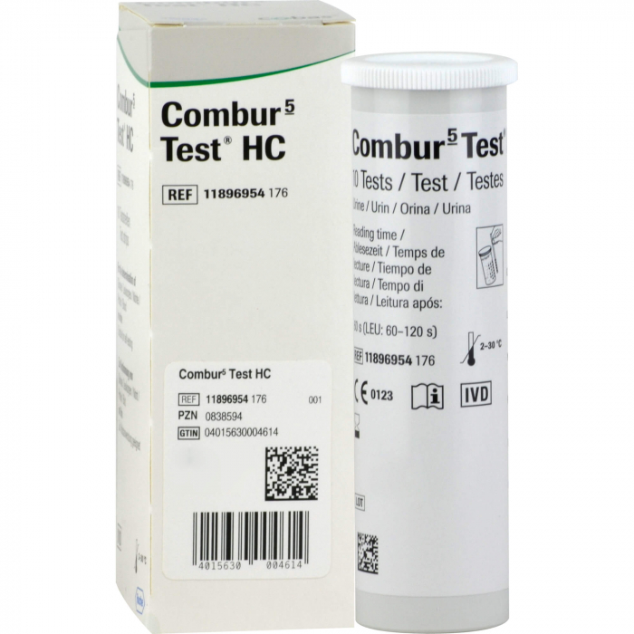 COMBUR 5 Test HC Teststreifen 10 St