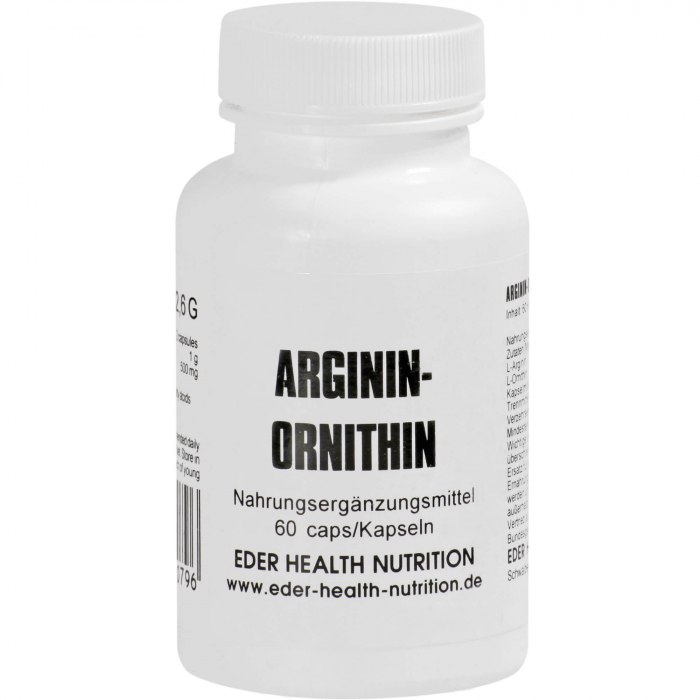 ARGININ/ORNITHIN Kapseln 60 St