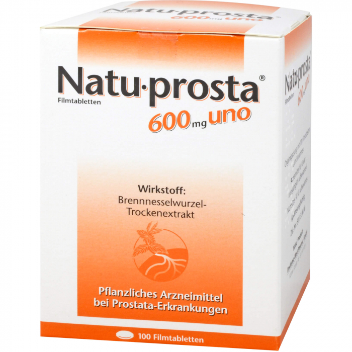 NATUPROSTA 600 mg uno Filmtabletten 100 St