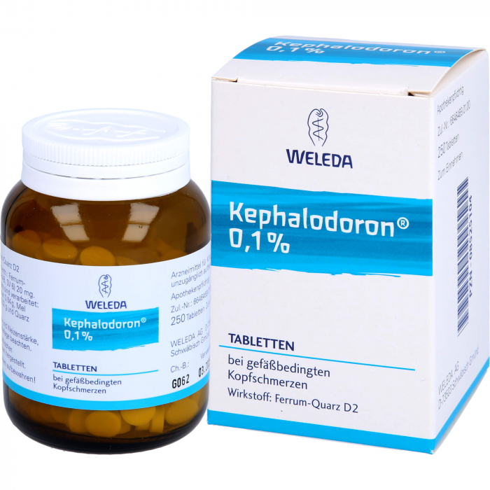 KEPHALODORON 0,1% Tabletten 250 St