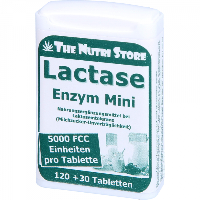 LACTASE 5.000 FCC Enzym Mini Tabl.im Dosierspender 120 St