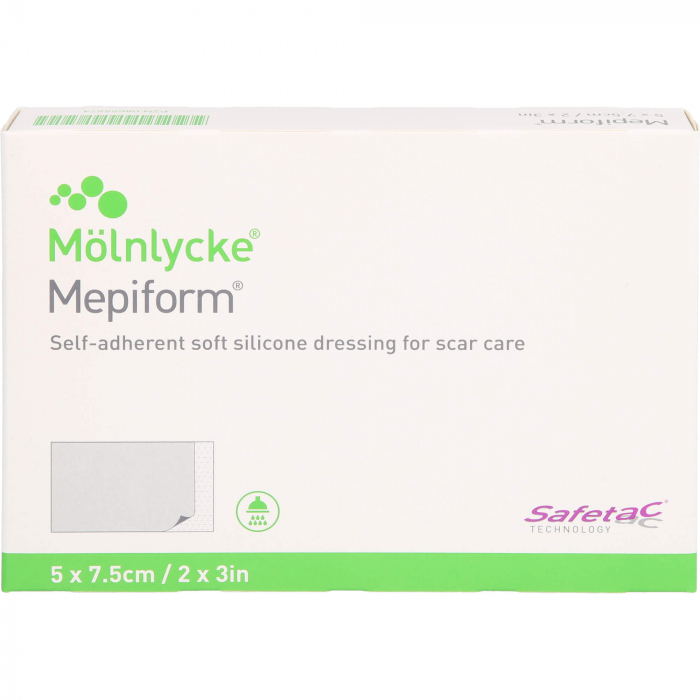 MEPIFORM 5x7,5 cm Verband 5 St