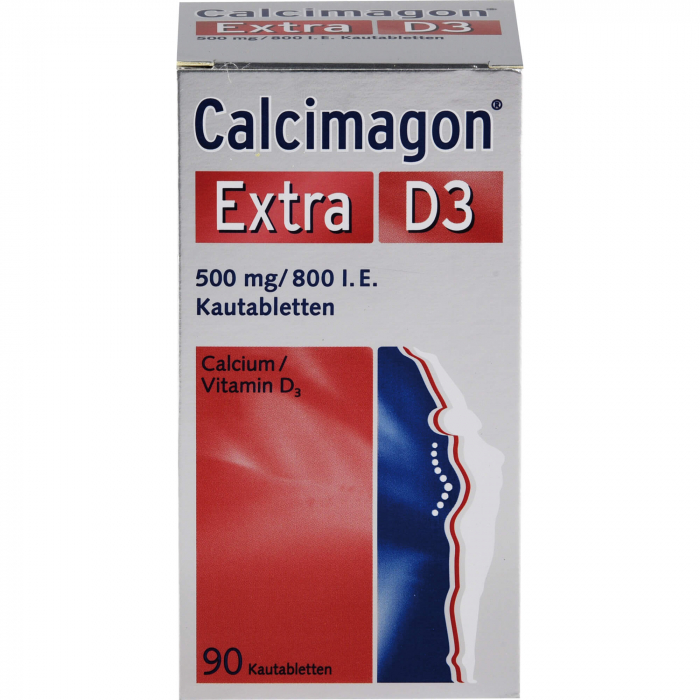 CALCIMAGON Extra D3 Kautabletten 90 St