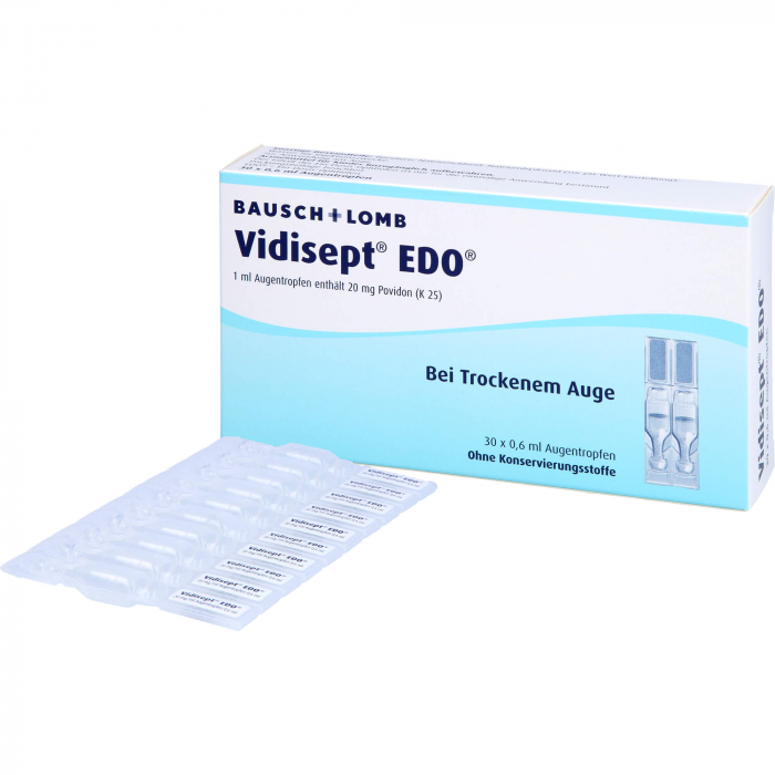 VIDISEPT EDO Ein Dosis Ophtiolen 30X0.6 ml