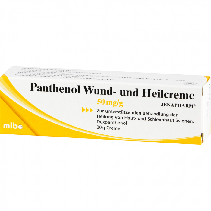 PANTHENOL Wund- und Heilcreme Jenapharm 20 g