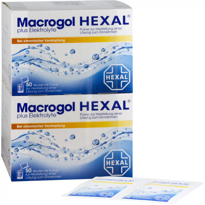 MACROGOL HEXAL plus Elektrolyte Plv.z.H.e.L.z.E. 100 St