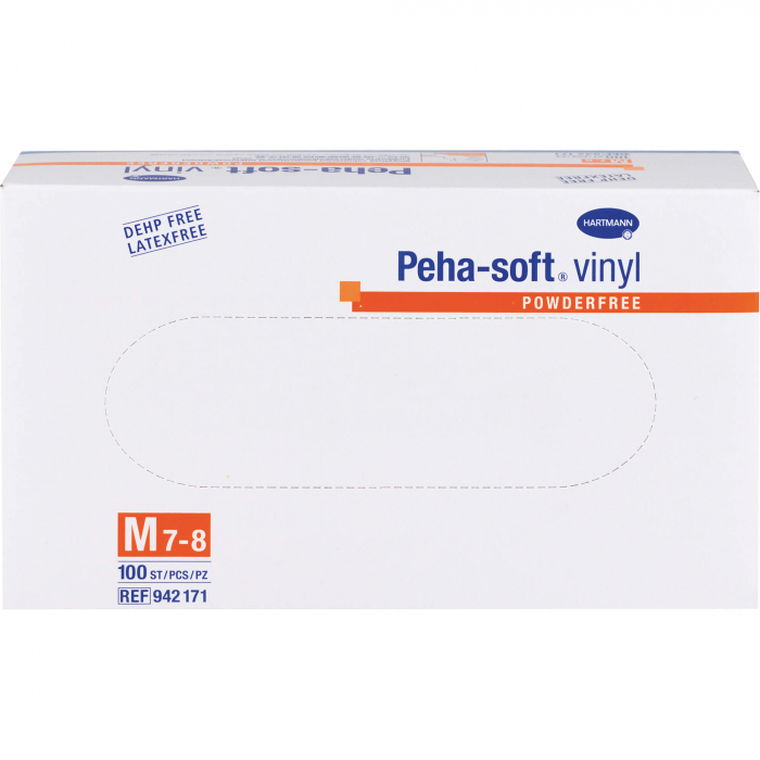 PEHA-SOFT Vinyl Unt.Handschuhe unste.puderfrei M 100 St