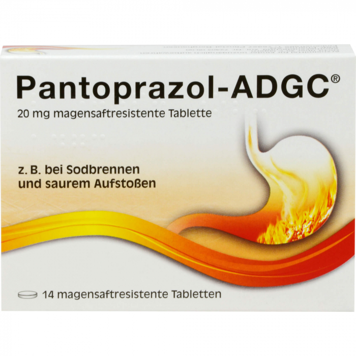 PANTOPRAZOL ADGC 20 mg magensaftres.Tabletten 14 St
