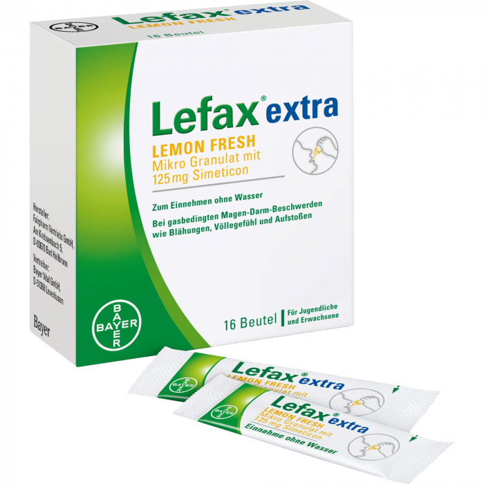 LEFAX extra Lemon Fresh Mikro Granulat 16 St