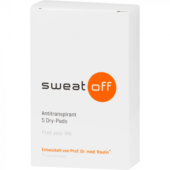 SWEAT OFF Antiperspirant Dry Pads 5 St