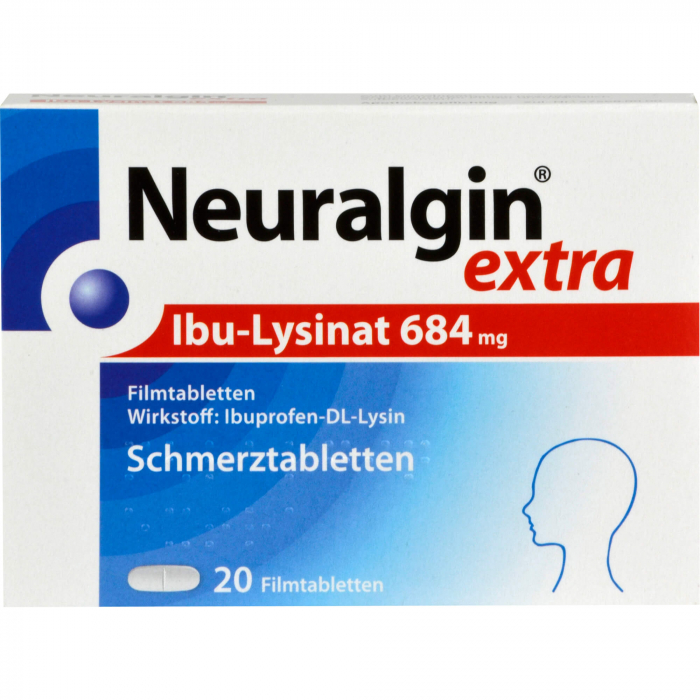 NEURALGIN extra Ibu-Lysinat Filmtabletten 20 St