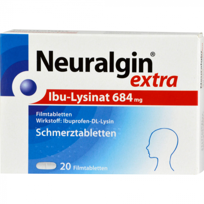 NEURALGIN extra Ibu-Lysinat Filmtabletten 20 St