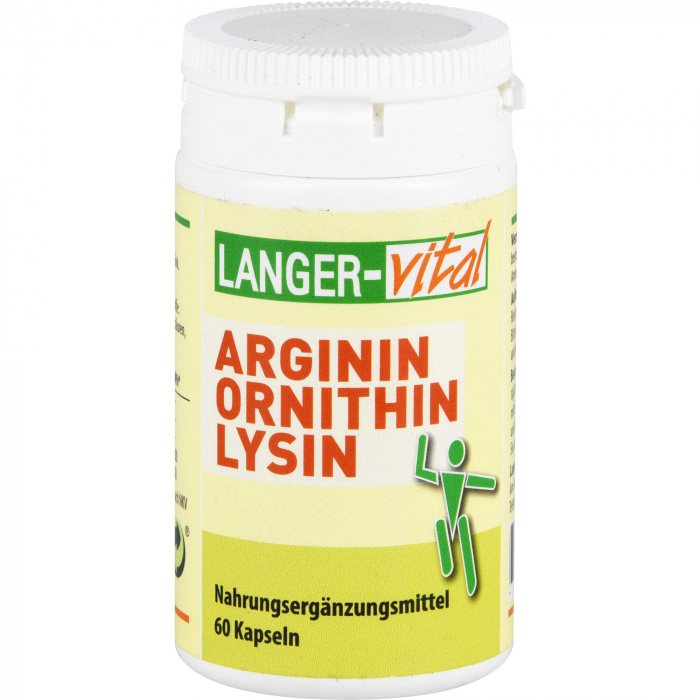 ARGININ/ORNITHIN 1000 mg/TG Kapseln 60 St