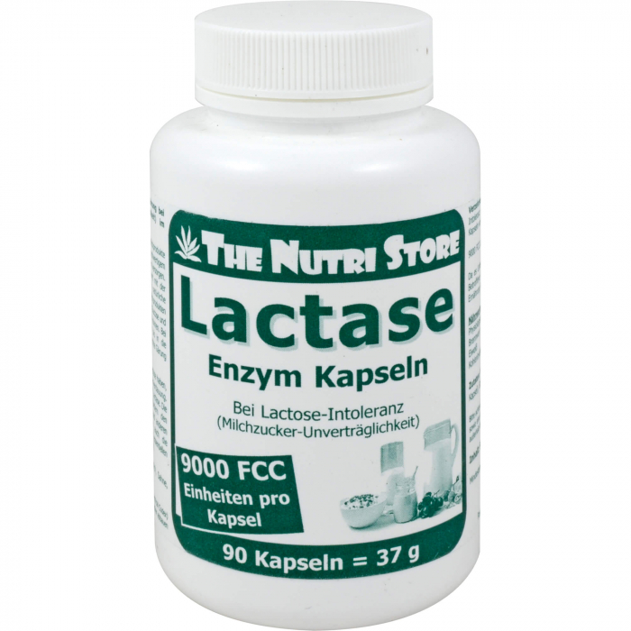 LACTASE 9.000 FCC Enzym Kapseln 90 St