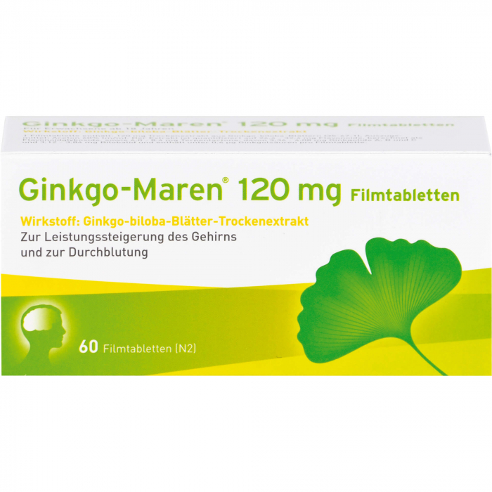 GINKGO-MAREN 120 mg Filmtabletten 60 St