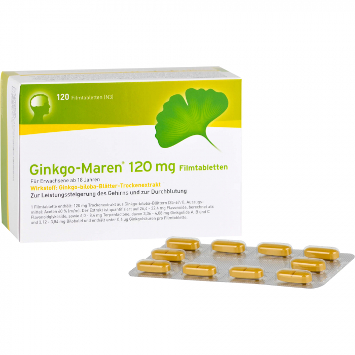 GINKGO-MAREN 120 mg Filmtabletten 120 St