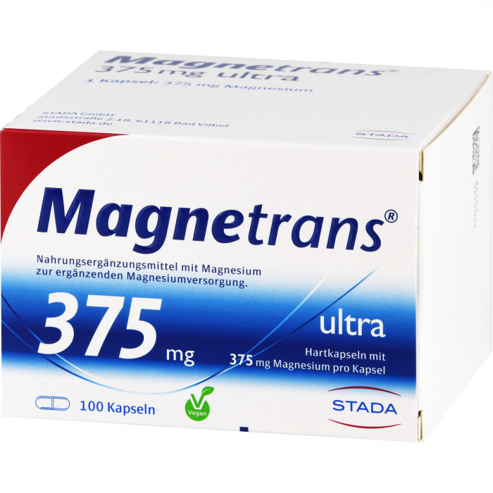 MAGNETRANS 375 mg ultra Kapseln 100 St